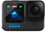 GoPro HERO12 Black - كاميرا أكشن مقاومة للماء مع فيديو Ultra HD بدقة 5.3K60، صور بدقة 27 ميجابكسل، HDR، مستشعر صور 1/1.9 بوصة، بث مباشر، كاميرا ويب، تثبيت