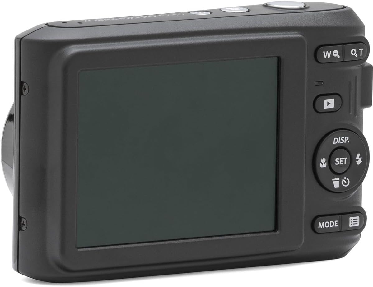 KODAK PIXPRO FZ45-BK 16MP Digital Camera 4X Optical Zoom 27mm Wide Angle 1080P Full HD Video 2.7" LCD Vlogging Camera