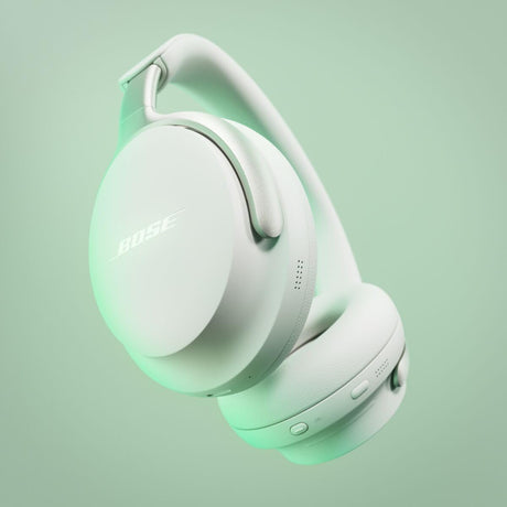 Bose QuietComfort Ultra Wireless Noise Cancelling Headphones with Spatial Audio, Over-the-Ear Headphones with Mic, Up to 24 Hours of Battery Life, White Smoke 2023