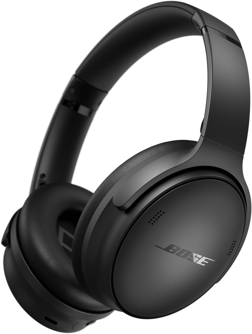 Bose Quiet Comfort Wireless Noise Cancelling Headphones, Bluetooth Over Ear Headphones with Up To 24 Hours of Battery Life, Black 2023