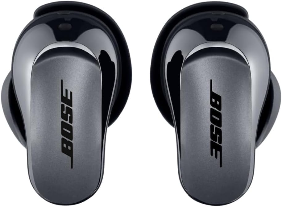 سماعات Bose QuietComfort Ultra اللاسلكية لإلغاء الضوضاء، سماعات أذن بلوتوث لإلغاء الضوضاء مع صوت مكاني وإلغاء ضوضاء من الطراز العالمي، أسود 2023