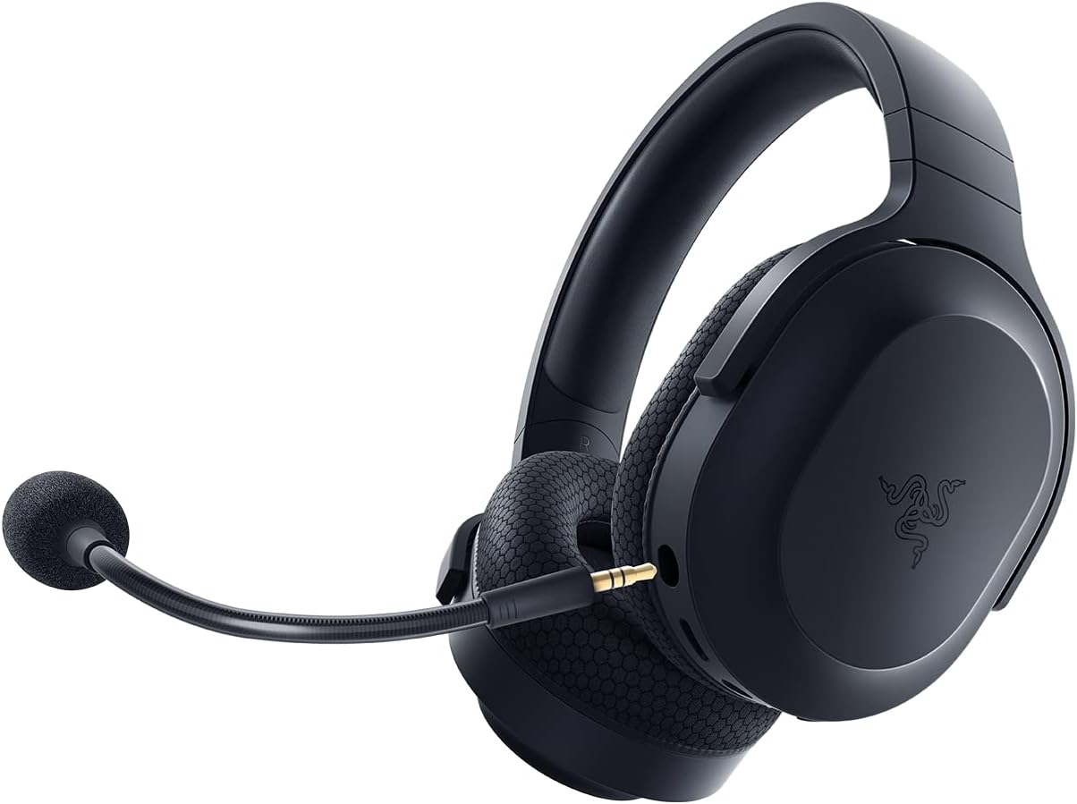 Razer Barracuda X Wireless Gaming & Mobile Headset (PC, Playstation, Switch, Android, iOS): 2022 Model - 2.4GHz Wireless + Bluetooth - Lightweight 250g - 40mm Drivers - 50 Hour Battery - Black