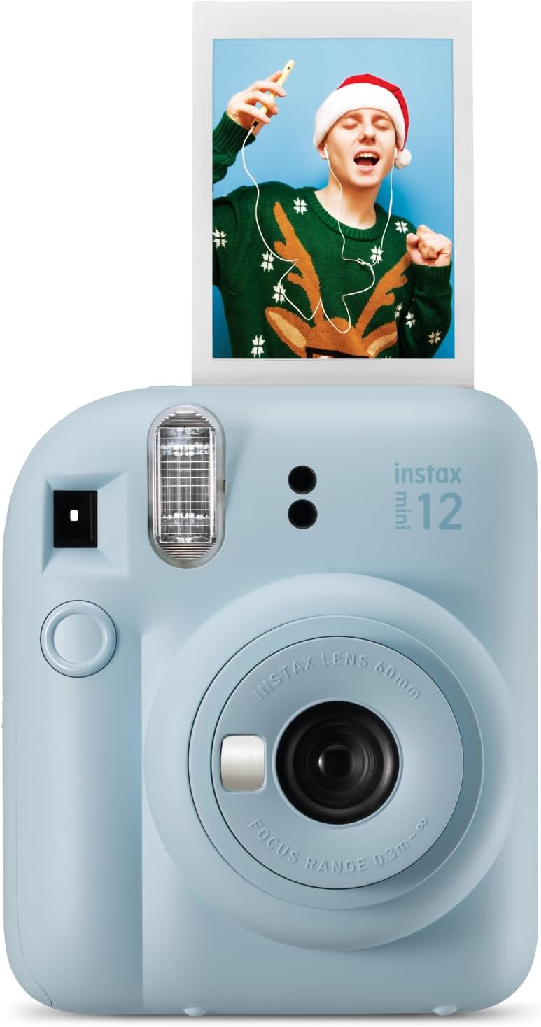 Fujifilm Instax Mini 12 Instant Camera - Pastel Blue