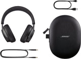 Bose QuietComfort Ultra Wireless Noise Cancelling Headphones with Spatial Audio, Over-the-Ear Headphones with Mic, Up to 24 Hours of Battery Life, Black 2023