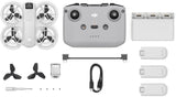 DJI Neo Fly More Combo, 4K UHD Camera Drone, 135g, AI Subject Tracking, QuickShots, Stabilized Video, RC-N3 & 3 Batteries for 60 Flights, MOIAT Certified - UAE Version with Official Warranty Support