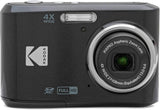 KODAK PIXPRO FZ45-BK 16MP Digital Camera 4X Optical Zoom 27mm Wide Angle 1080P Full HD Video 2.7" LCD Vlogging Camera