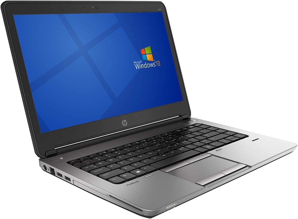 تم تجديده - HP PROBOOK 640 G1 14" LAPTOP INTEL CORE I5-4200M 4th GEN 2.5GHZ WEBCAM 8GB RAM 256GB S...