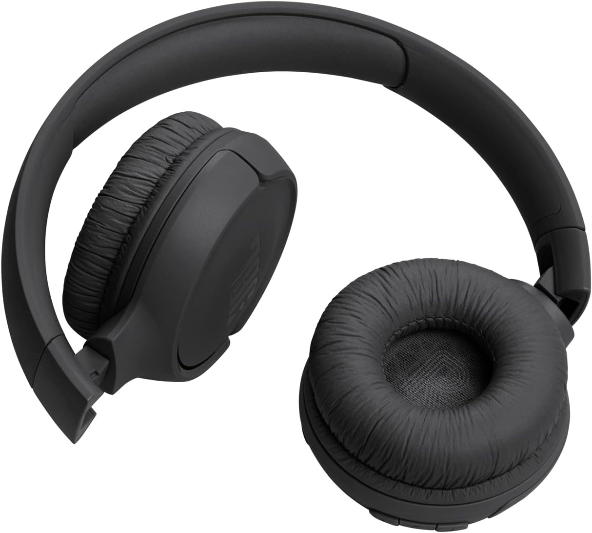 JBL Tune 520BT Wireless On-Ear Headphones, Pure Bass Sound, 57H Battery with Speed Charge, Hands-Free Call + Voice Aware, Multi-Point Connection, Lightweight and Foldable - Black, JBLT520BTBLKEU