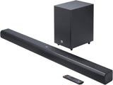 JBL Cinema SB550-3.1 Channel Soundbar with 250W Dolby Audio, Wireless 5.25” Subwoofer, HDMI ARC, Optical & Bluetooth Streaming, JBLSB550BLKUK, Black