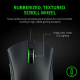 ماوس الألعاب Razer DeathAdder Essential: مستشعر بصري بدقة 6400 نقطة في البوصة - 5 أزرار قابلة للبرمجة - مفاتيح ميكانيكية - مقابض جانبية مطاطية - أسود كلاسيكي