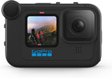 GoPro Media Mod لـ HERO11 Black وHERO10 Black وHERO9 Black، مشبك تثبيت عمودي قابل للإزالة للزجاج الأمامي، برغي إبهام - ملحق GoPro الرسمي