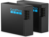 GoPro Dual Charger + 2 Enduro Batteries (HERO13 Black) - Official GoPro Accessory