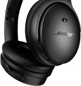 Bose Quiet Comfort Wireless Noise Cancelling Headphones, Bluetooth Over Ear Headphones with Up To 24 Hours of Battery Life, Black 2023