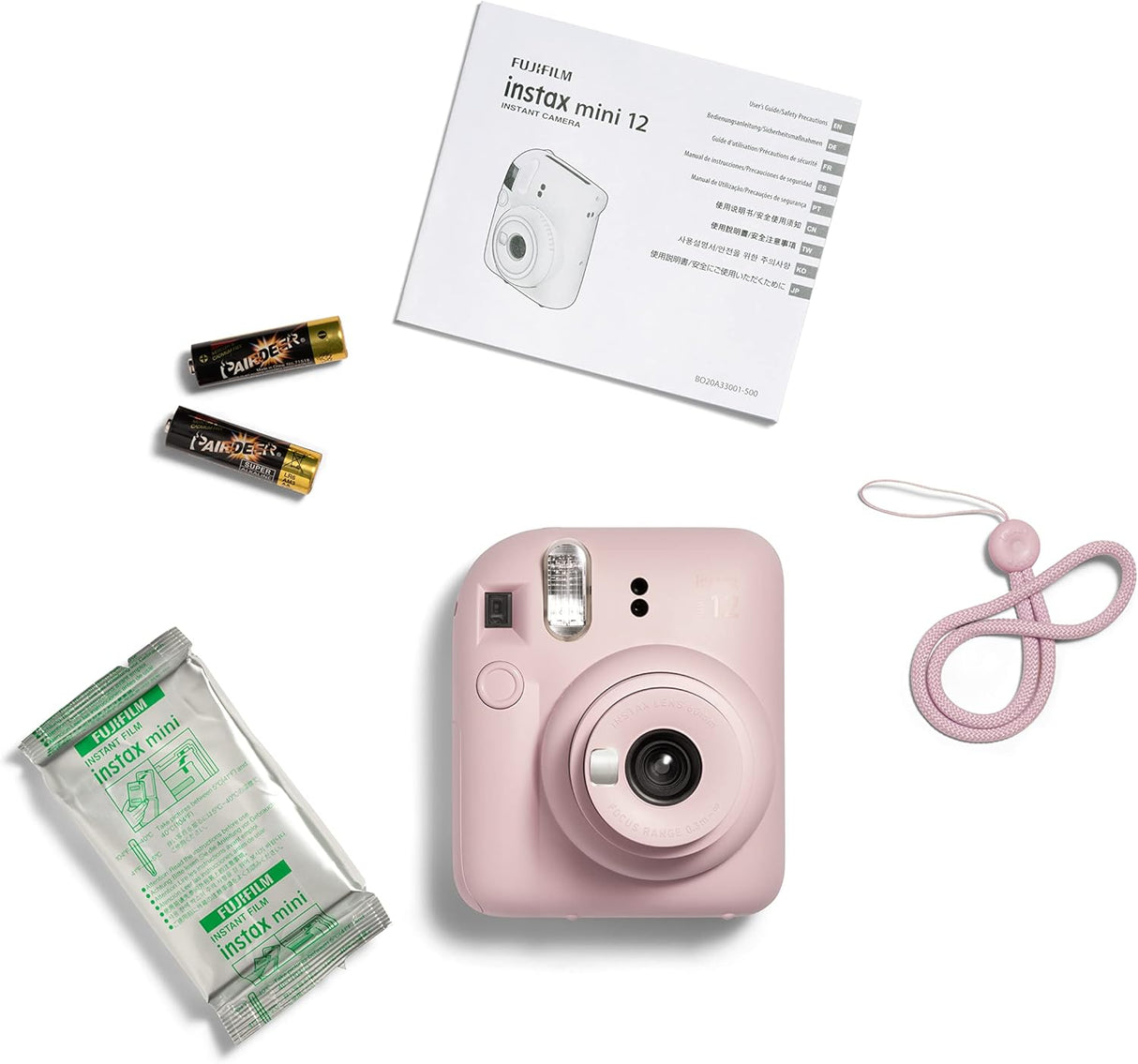 Fujifilm Instax Mini 12 instant camera - Pink