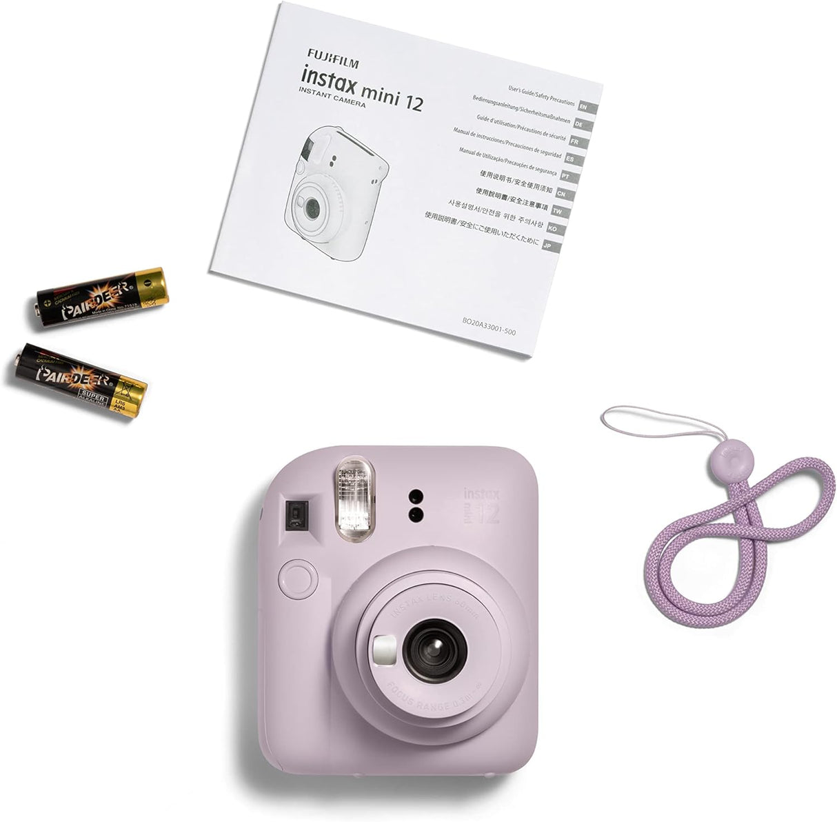 Fujifilm Instax Mini 12 Instant Camera - Lilac Purple