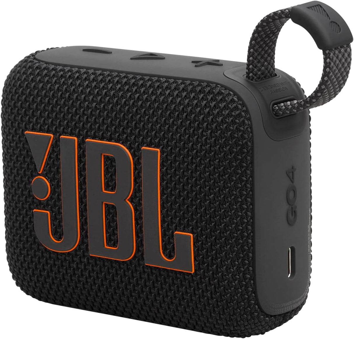 JBL GO 4 – Ultra-Portable Bluetooth Speaker with AURACAST, Powerful Sound, 15H Playtime & Sleek Design, JBLGO4BLK, Black