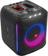 JBL Partybox Encore Portable Party Speaker with Digital Wireless Mic, 100W Powerful Sound, Dynamic Light Show, IPX Splash Proof, 10 Hours of Playtime, Multisource Playback Black -(JBLPBENCORE1MICUK)