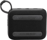 JBL GO 4 – Ultra-Portable Bluetooth Speaker with AURACAST, Powerful Sound, 15H Playtime & Sleek Design, JBLGO4BLK, Black