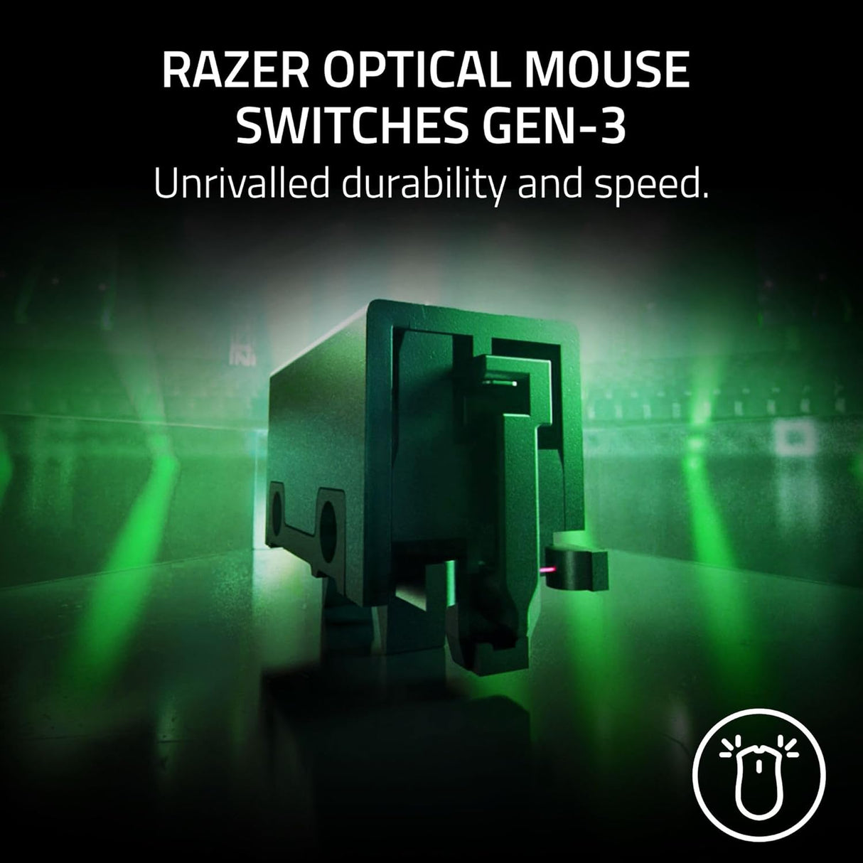 Razer Viper V3 Pro Wireless Esports Gaming Mouse: Symmetrical, 54g Lightweight, 8K Polling, 35K DPI Optical Sensor, Gen3 Optical Switches, 8 Programmable Controls, 95 Hr Battery - White