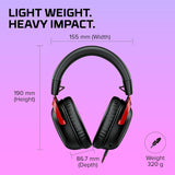 HyperX Cloud III Gaming Headset - Black & Red