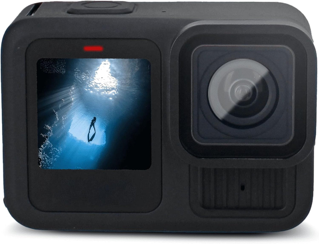 GoPro HERO13 (Hero 13) Black - كاميرا أكشن مقاومة للماء بدقة 5.3K، صور بدقة 27 ميجا بكسل، بث مباشر، كاميرا ويب، تثبيت + بطاقة 128 جيجابايت، قارئ بطاقات، مجموعة ملحقات مكونة من 50 قطعة - حزمة