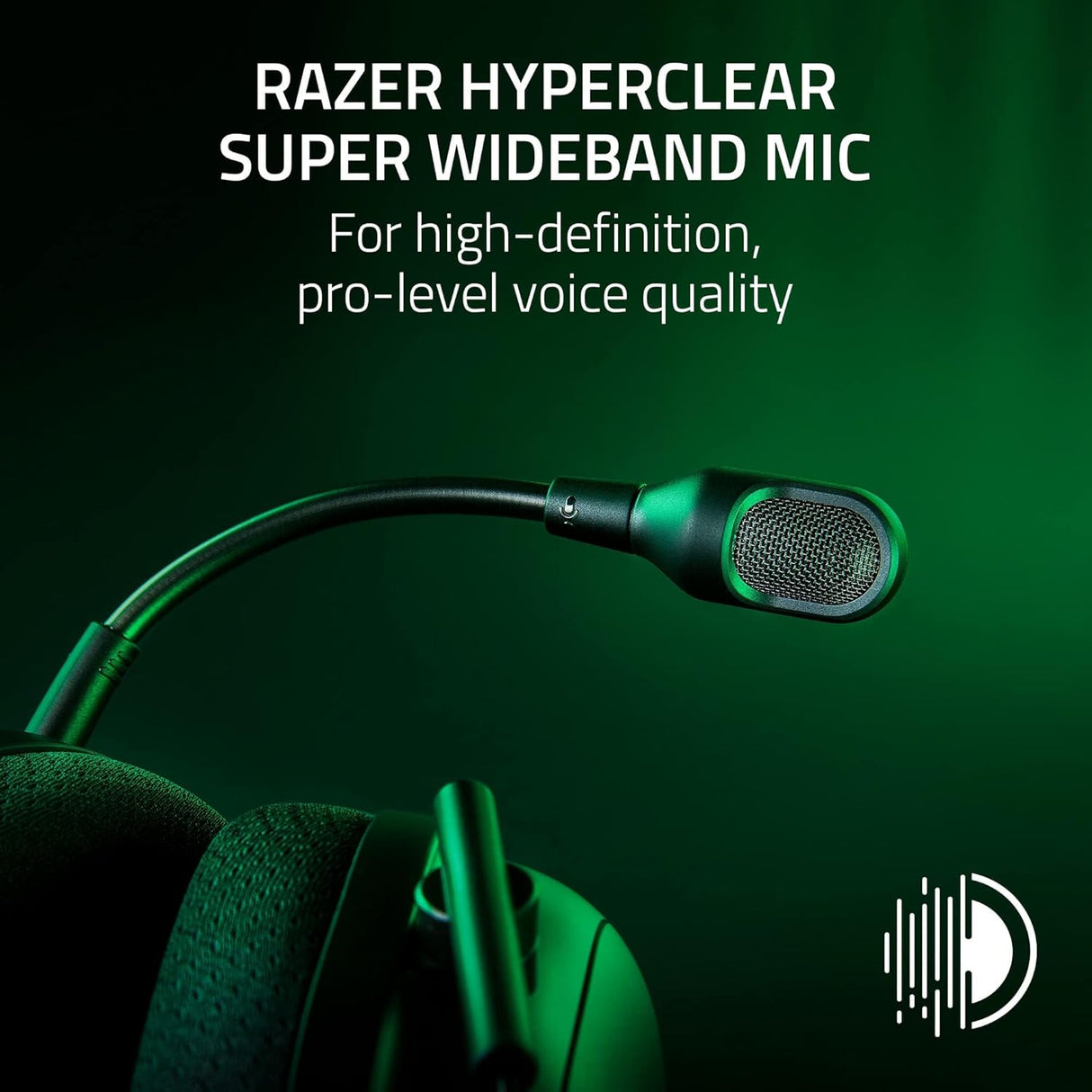 Razer BlackShark V2 Pro Wireless Gaming Headset 2023 Edition: Detachable Mic, Pro-Tuned FPS Profiles, Ultra-Soft Memory Foam, PC, PS5, Xbox Series X & S, Mobile - 70 Hr Battery Life - Black