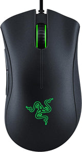 ماوس الألعاب Razer DeathAdder Essential: مستشعر بصري بدقة 6400 نقطة في البوصة - 5 أزرار قابلة للبرمجة - مفاتيح ميكانيكية - مقابض جانبية مطاطية - أسود كلاسيكي