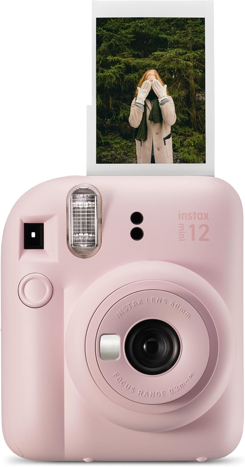 Fujifilm Instax Mini 12 Instant Camera - Blossom Pink