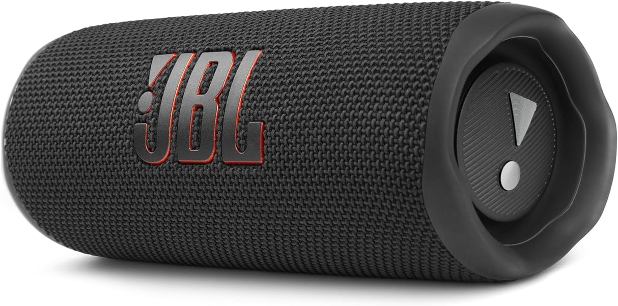 JBL Flip 6 Portable IP67 Waterproof Speaker with Bold JBL Original Pro Sound, 2-Way Speaker, Powerful Sound and Deep Bass, 12 Hours Battery, Safe USB-C Charging Protection - Black, JBLFLIP6BLK