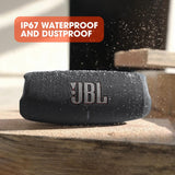 Jbl Charge 5 - Portable Bluetooth Speaker With Deep Bass, Ip67 Waterproof And Dustproof, 20 Hours Of Playtime, Built-In Powerbank, In Black