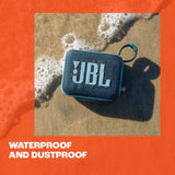 JBL GO 4 – Ultra-Portable Bluetooth Speaker with AURACAST, Powerful Sound, 15H Playtime & Sleek Design, JBLGO4BLK, Black