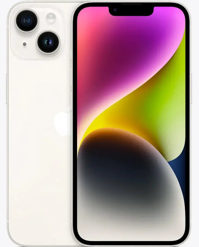 Apple iPhone 14 Starlight colour Renewed