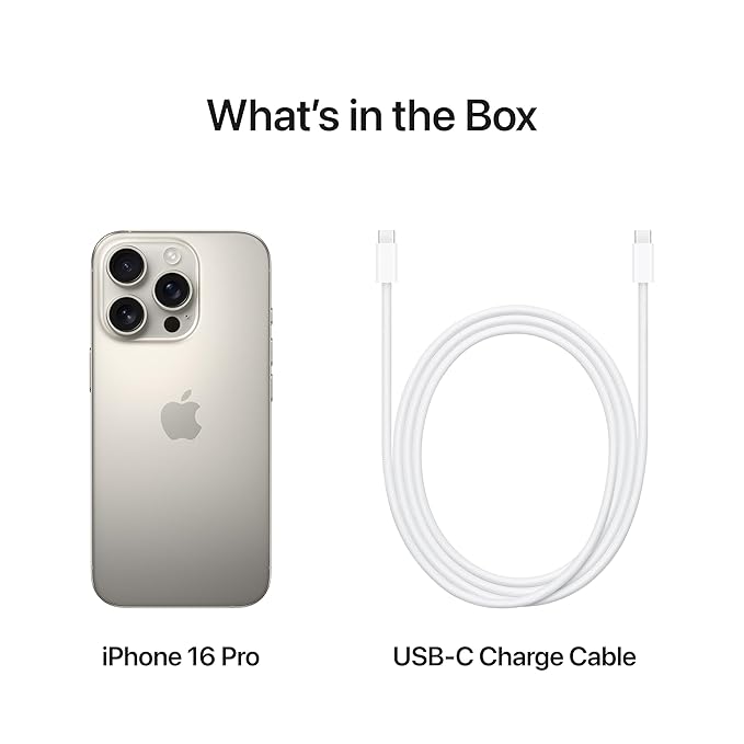 iPhone 16 Pro USB-C Charge Cable